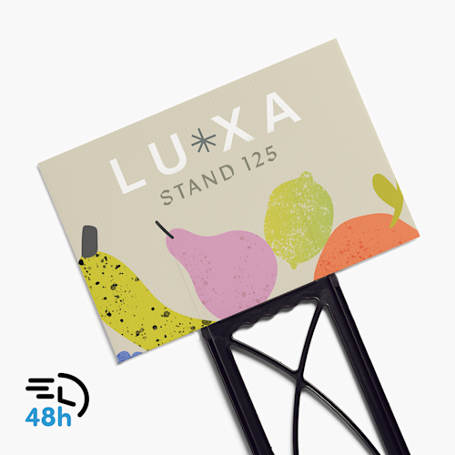 Carteles para exteriores en 2 días