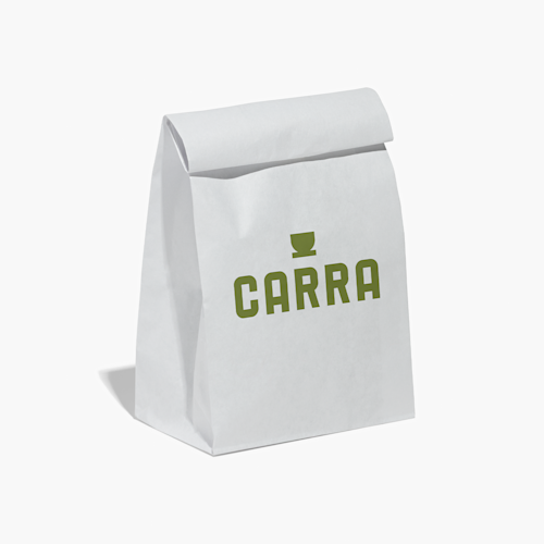 Bolsas de papel sin asas SOS personalizadas