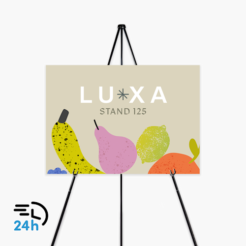 Carteles de cartón pluma con entrega al día siguiente