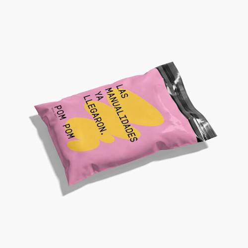 Sobres de plástico para envíos personalizados