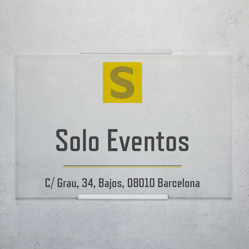 Carteles acrílicos personalizados
