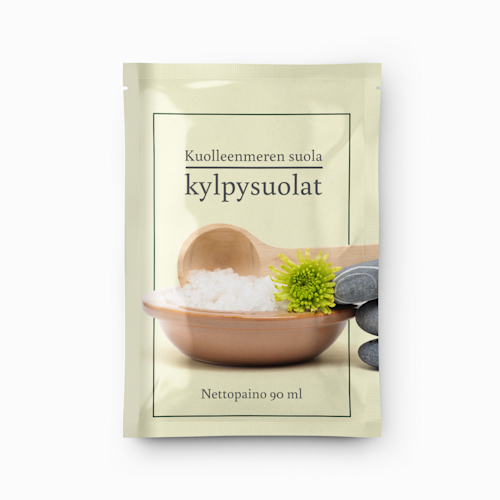 Läpinäkyvät elintarvikepussit