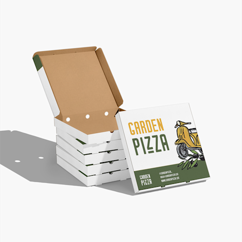 Yksilölliset pizzalaatikot
