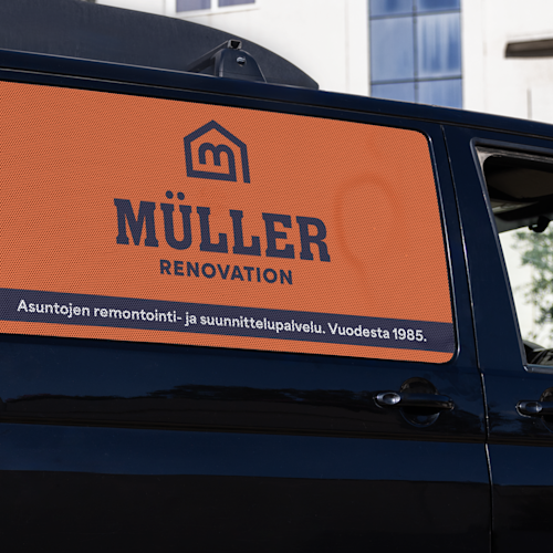 Rei'itetyt ikkunatarrat autoihin