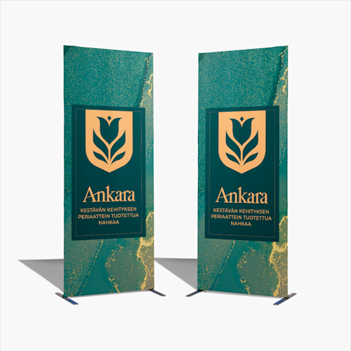 Mainostelineet tapahtumiin