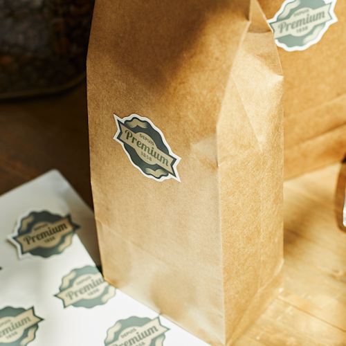 Feuilles de stickers découpés à la forme