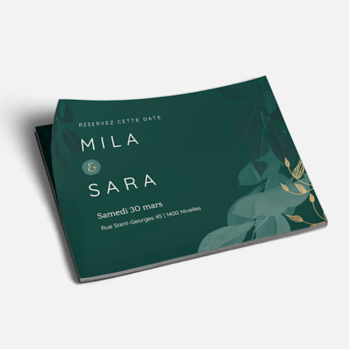 Aimants « save the date »