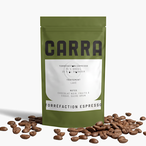 Sachets doypack pour café