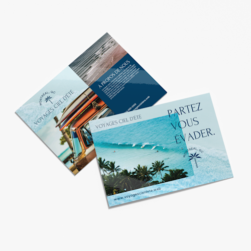 Cartes à insérer dans les emballages