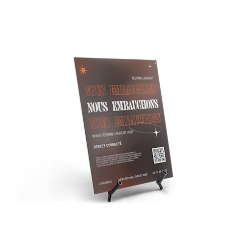 Panneaux en carton-mousse