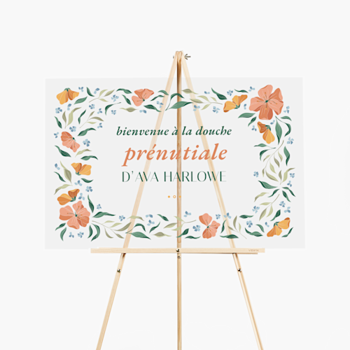 Enseignes de mariage en acrylique