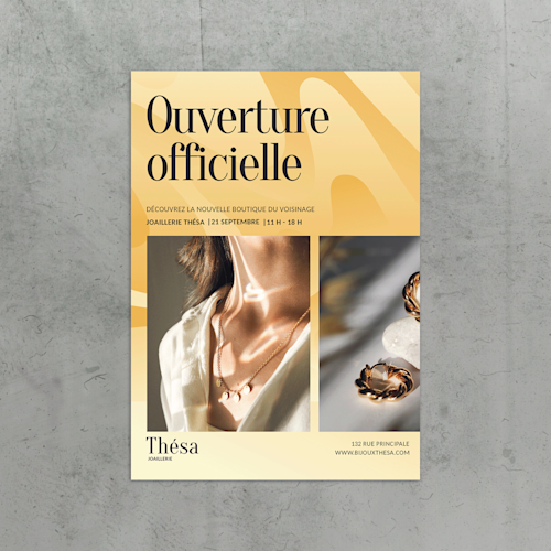 Affiches autocollantes