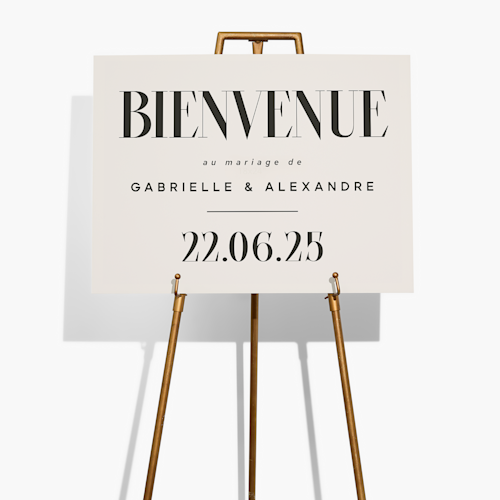 Panneaux de bienvenue