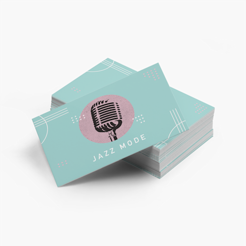 Cartes de visite mates