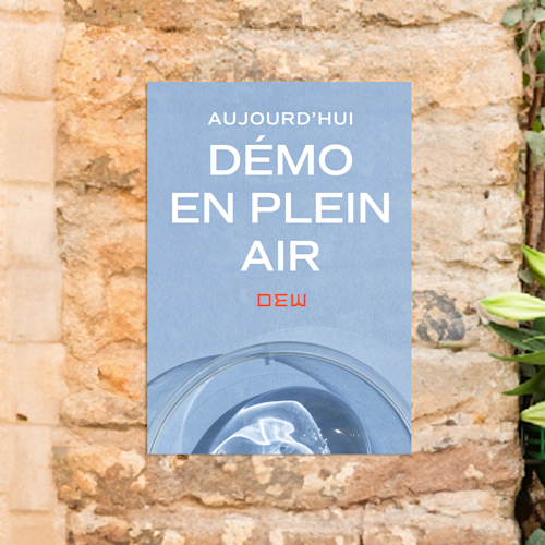 Affiches publicitaires pour extérieur