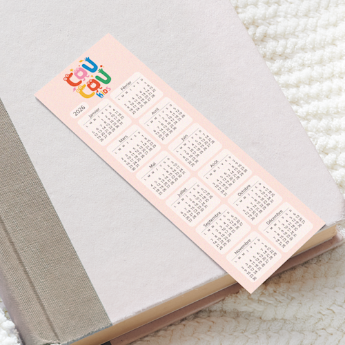 Calendriers marque-pages