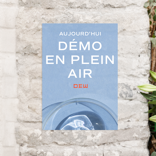 Affiches publicitaires pour extérieur