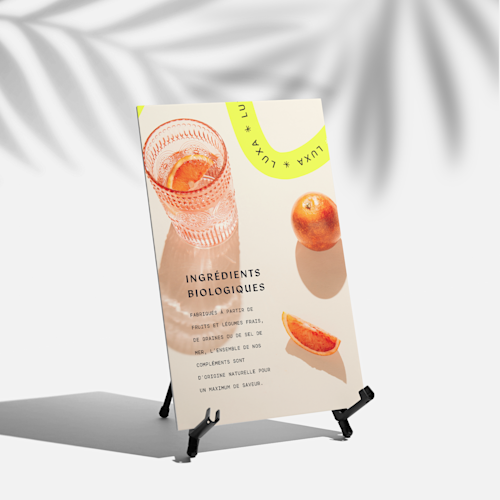Cartons plumes en PVC