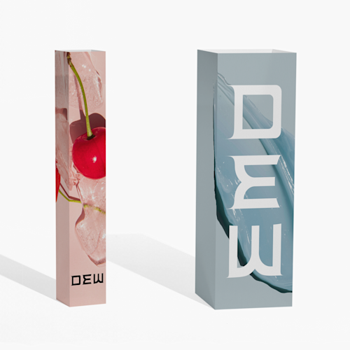 Totems publicitaires 4 faces