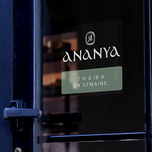 Adhésifs pour vitrine