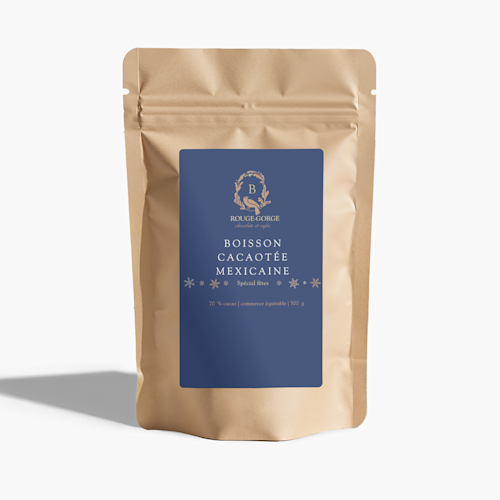 Sachets doypack avec étiquette