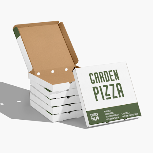 Cartoni per pizza personalizzati