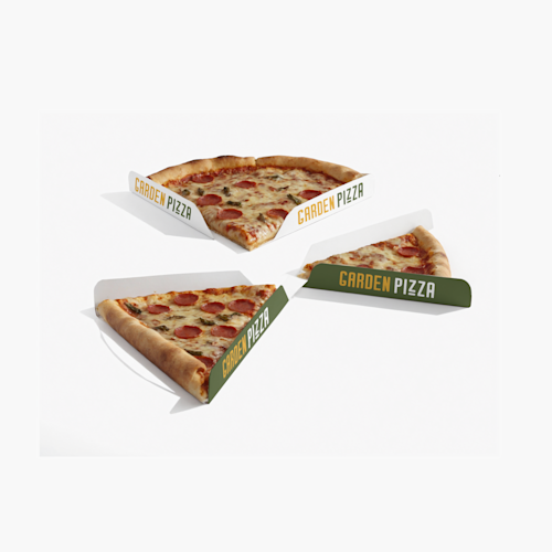 Piatto pizza triangolo