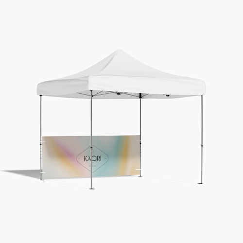 Parete per gazebo pubblicitario