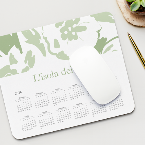 Tappetini per mouse con calendario