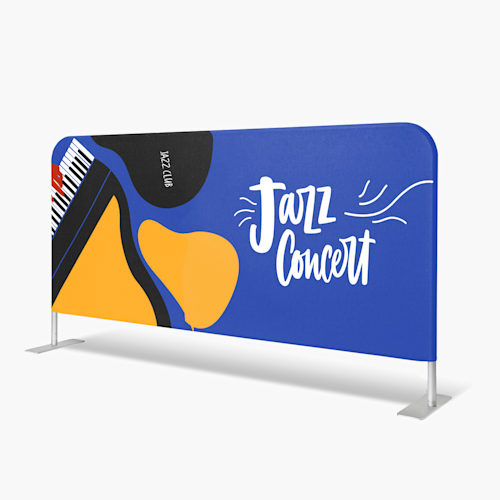 Striscioni per transenne con zip