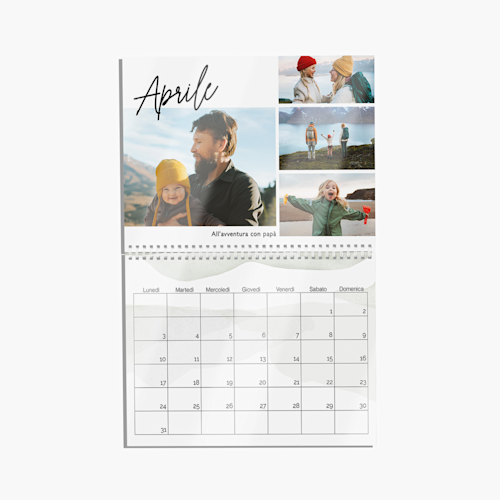 Calendari da parete in carta fotografica lucida