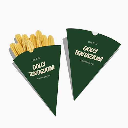 Coni di carta per alimenti