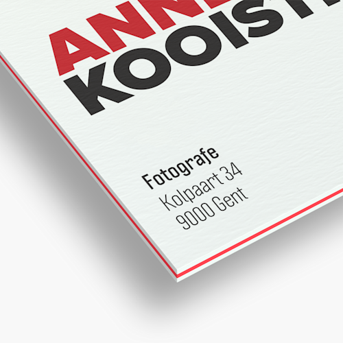 Multilayer visitekaartjes