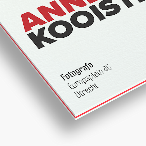 Multilayer visitekaartjes