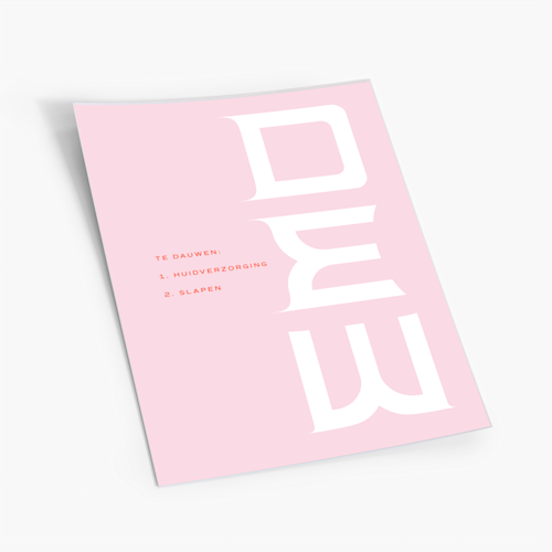 Posters - volgende dag geleverd