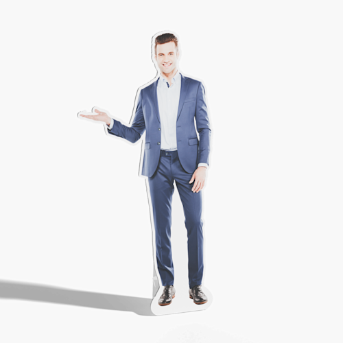 Kartonnen Cutout