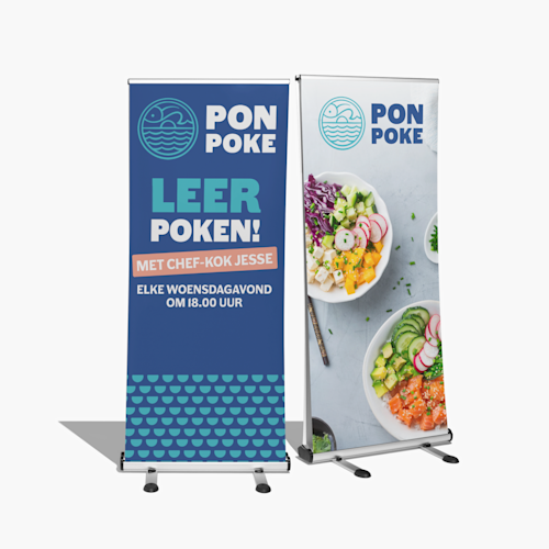 Roll-up banners voor buiten