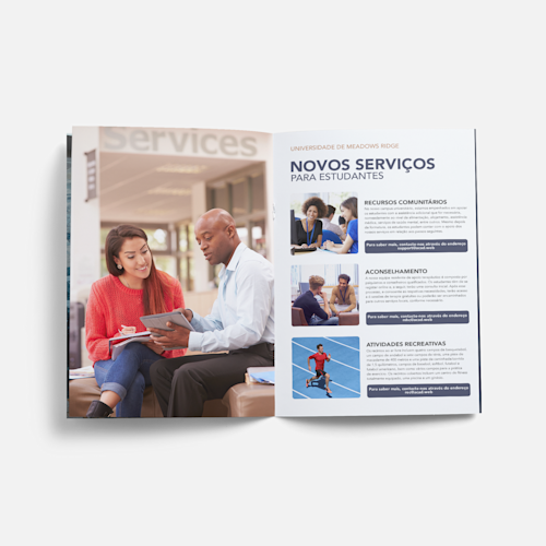 Booklets agrafados