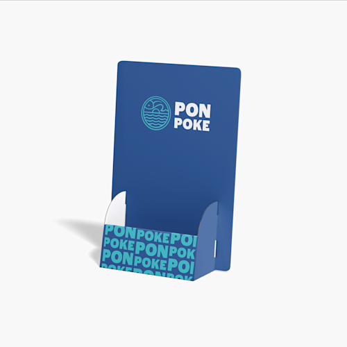 Porta-panfletos personalizados