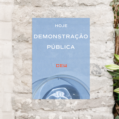 Cartazes para exterior