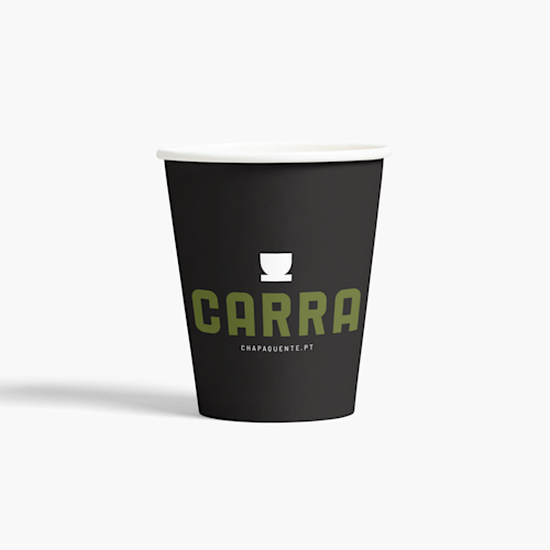 Copos de papel de parede única