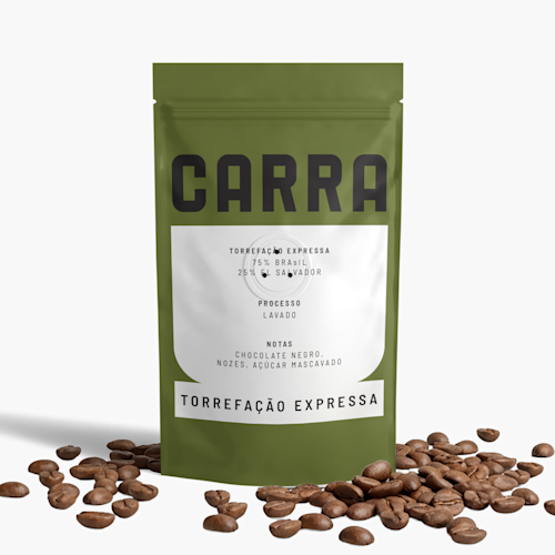 Embalagens doypack para café