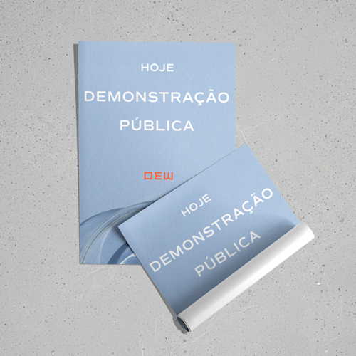 Cartazes para exterior