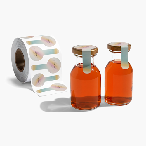 Selos de garantia personalizados