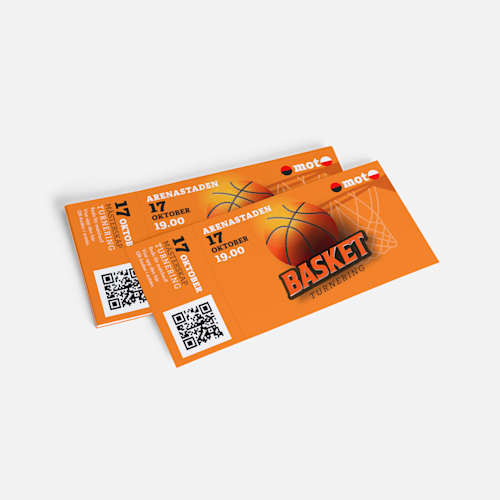 Specialdesignade biljetter