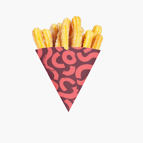 Pommes frites-hållare