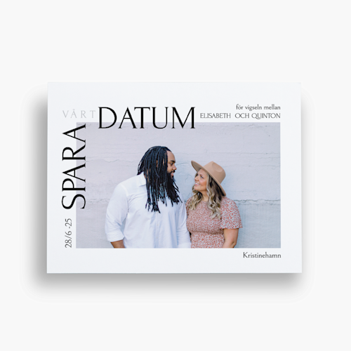 Spara datumet-kort