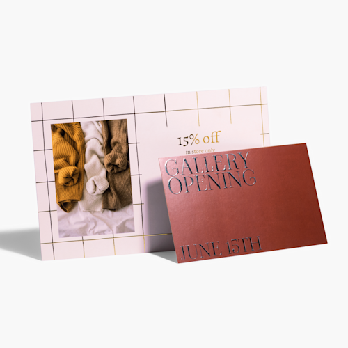 Spot UV Postcards