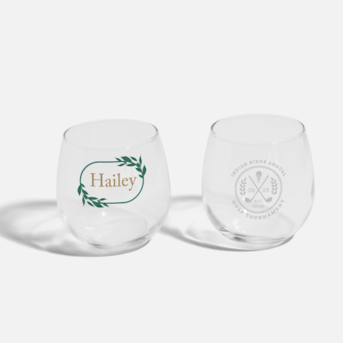 Stemless Wine Glasses