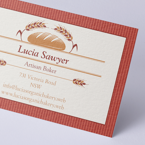 Natural Uncoated Business Cards